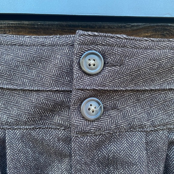 Gap Brown Tweed Mini Skirt - Picture 3 of 5